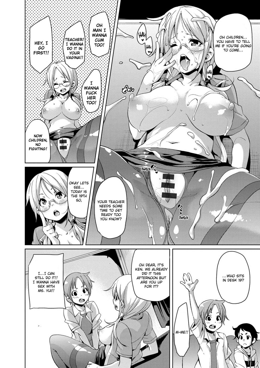 Hentai Manga Comic-Ms. Yui's Sexual School Activities-Read-16